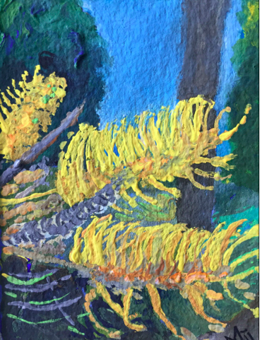 "Bottle Brush" by Marji Hill